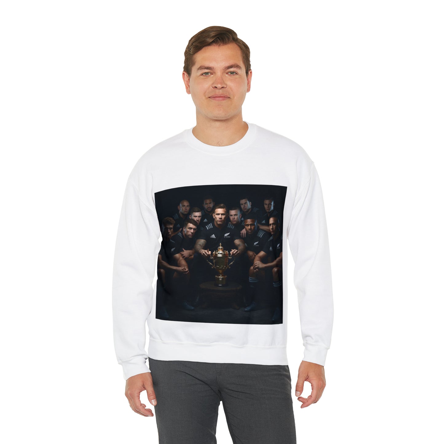 All Blacks Winners Photoshoot - light sweatshirts