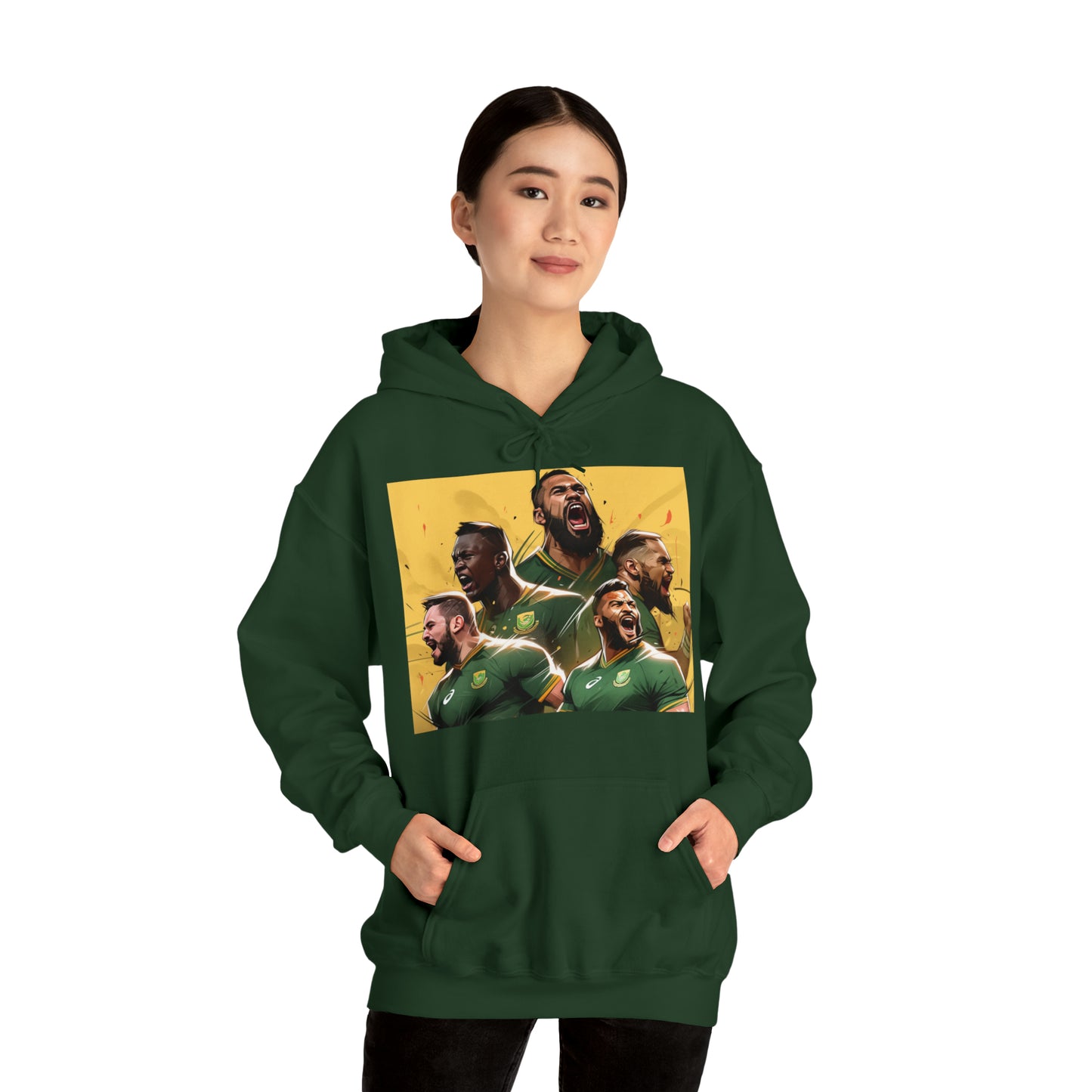 Springboks Celebrating - dark hoodies