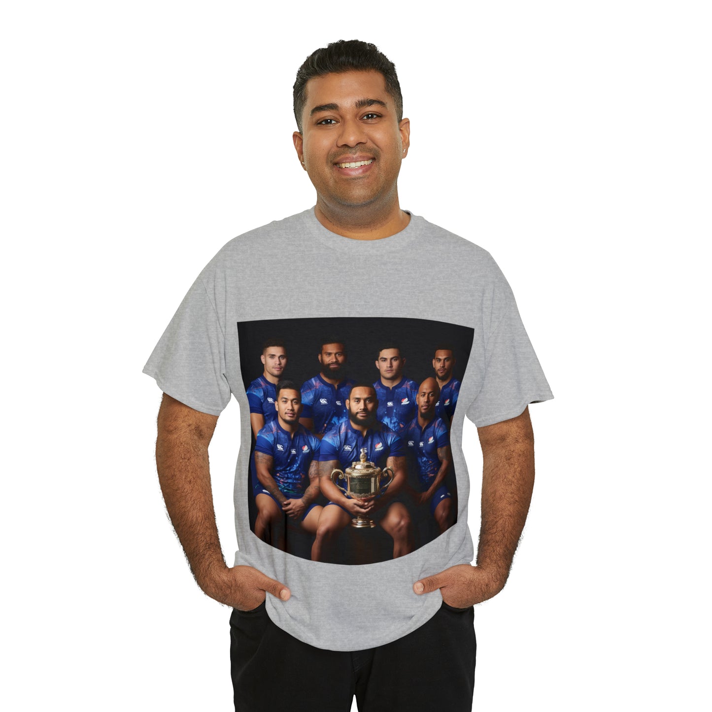 Samoa RWC Photoshoot - light shirts