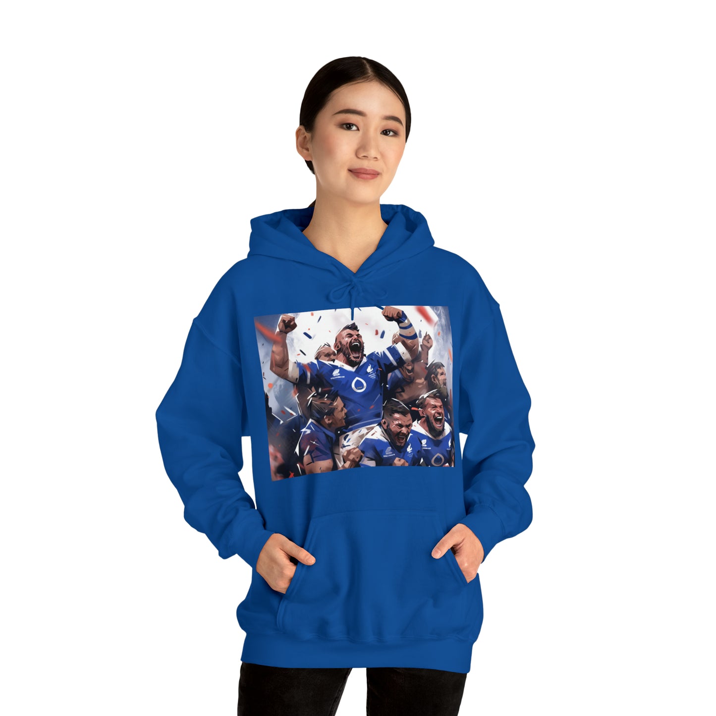 France Celebrating - dark hoodies