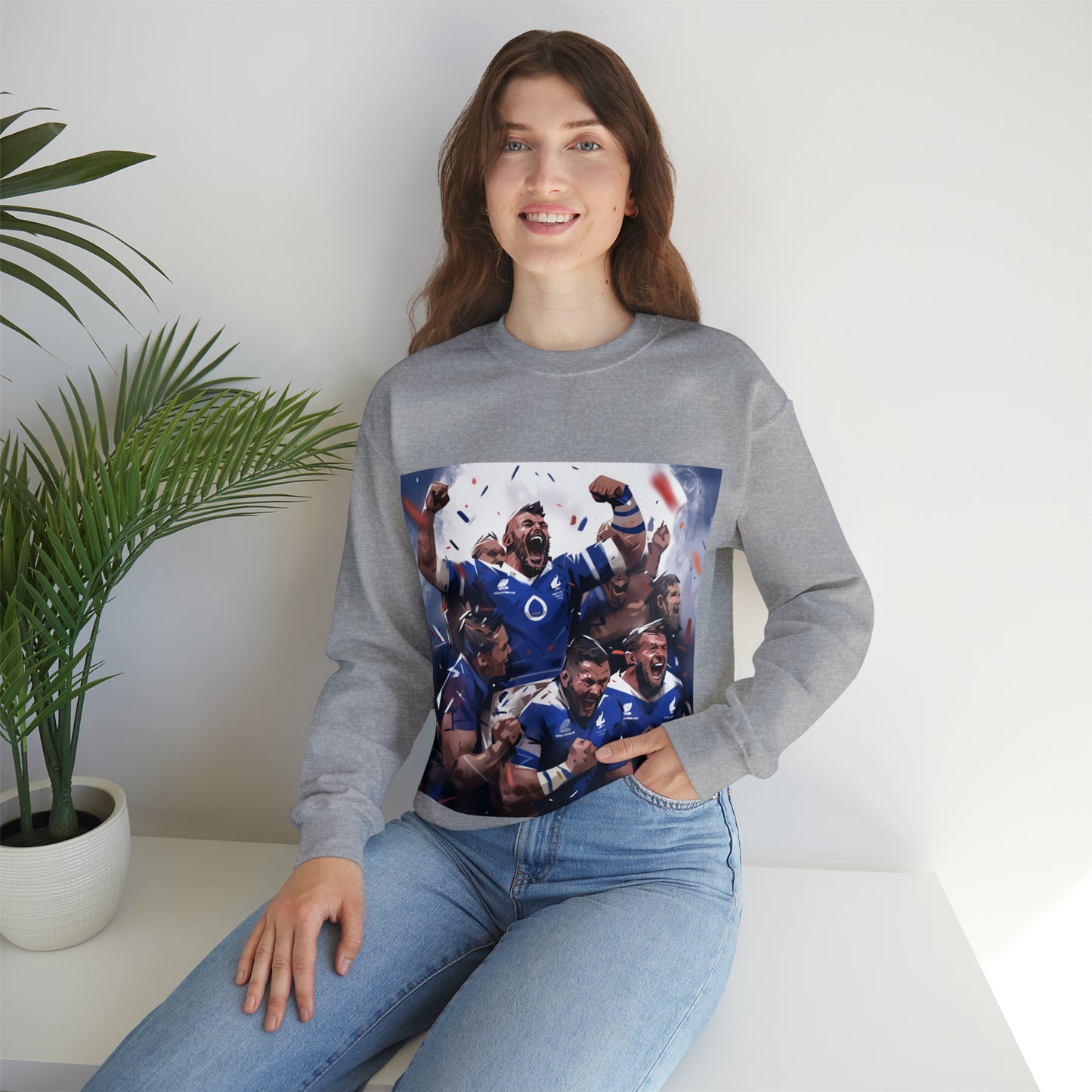 France Celebrating - light sweatshirts