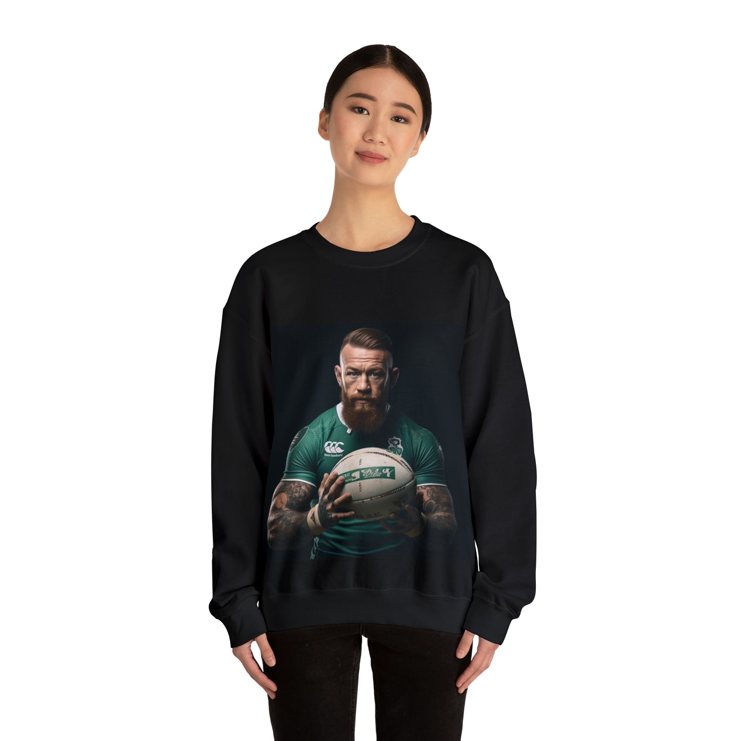 Serious Conor - black sweatshirt