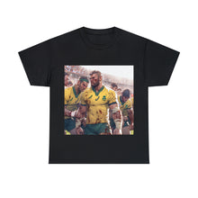 Load image into Gallery viewer, Aussie Aussie Aussie - black shirts
