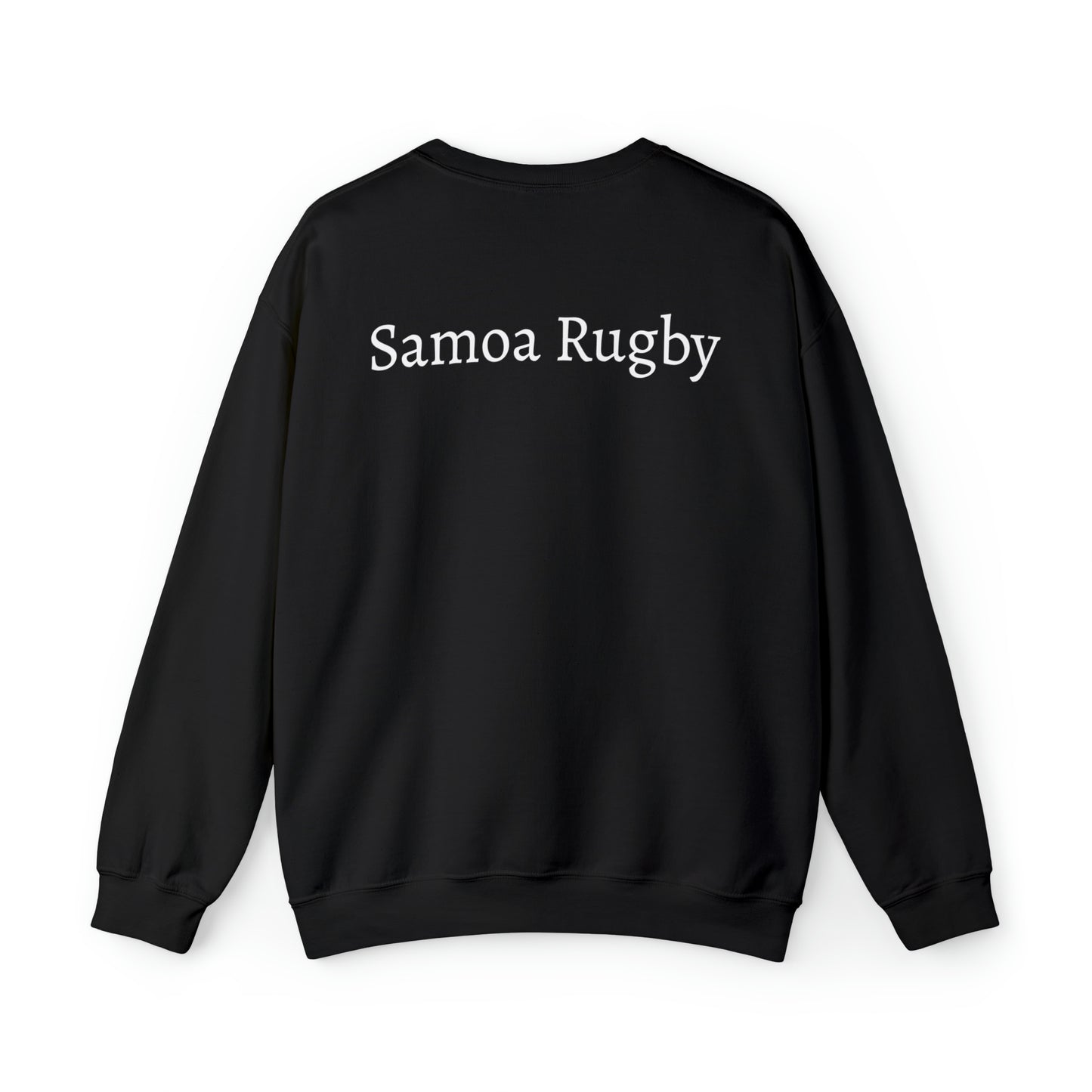 Samoa RWC Photoshoot - black sweatshirt
