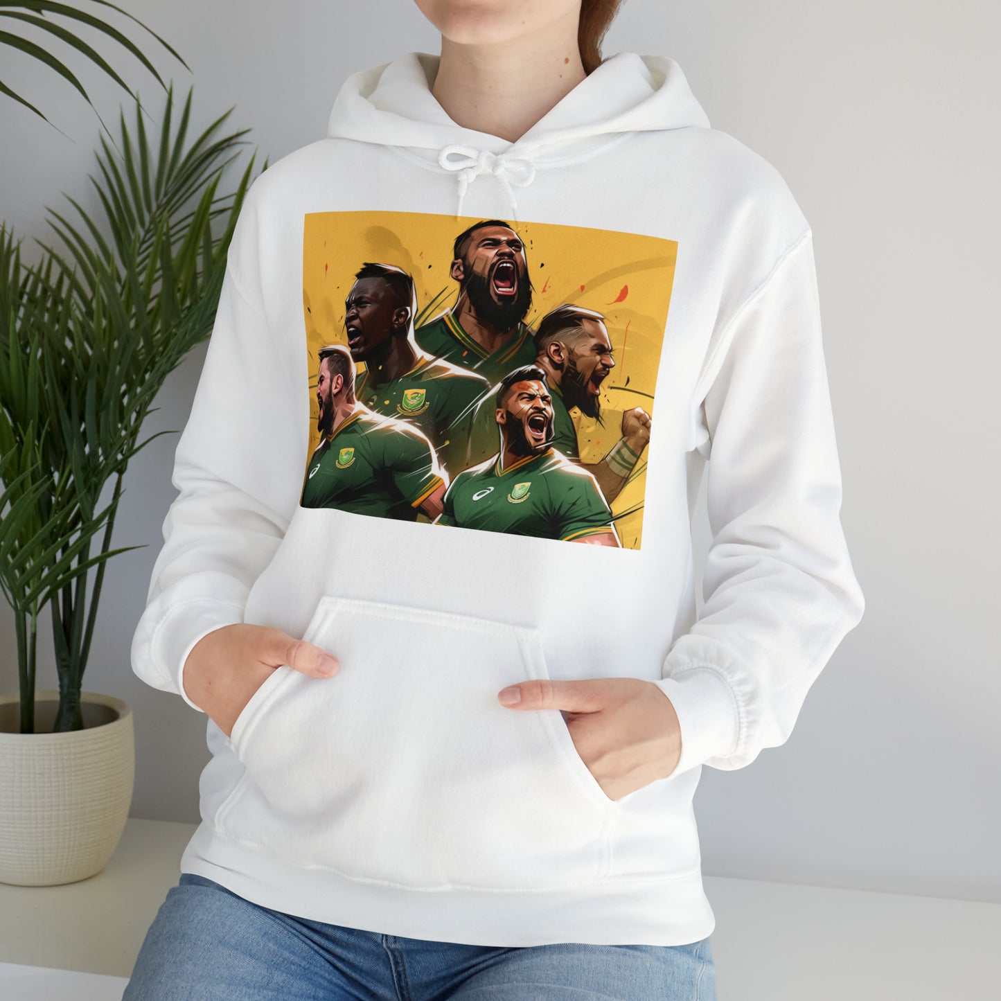 Springboks Celebrating - light hoodies