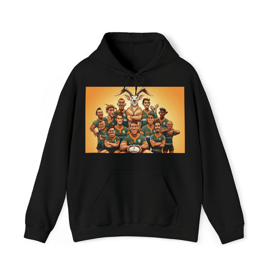 Springboks Team Photo - dark hoodies