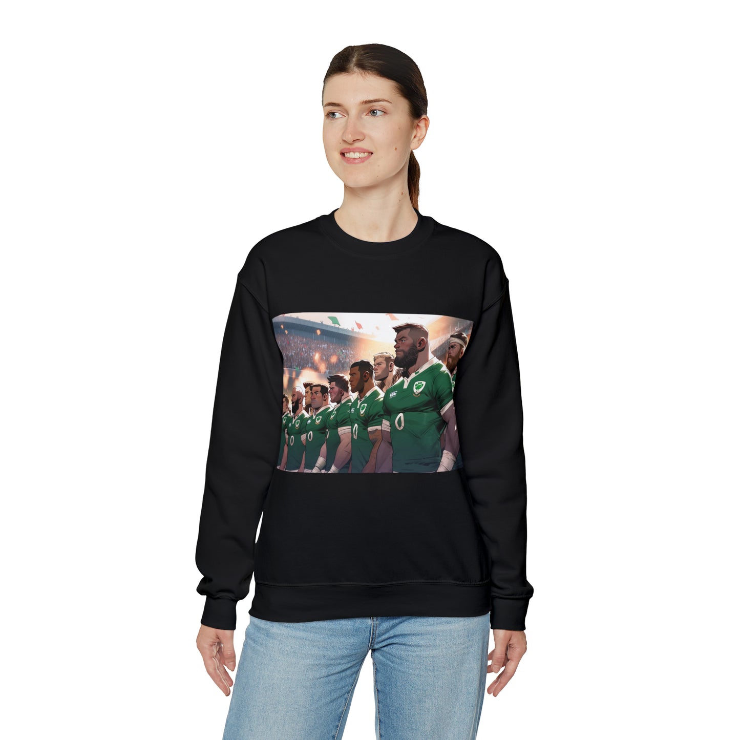 Ready Ireland - black sweatshirt