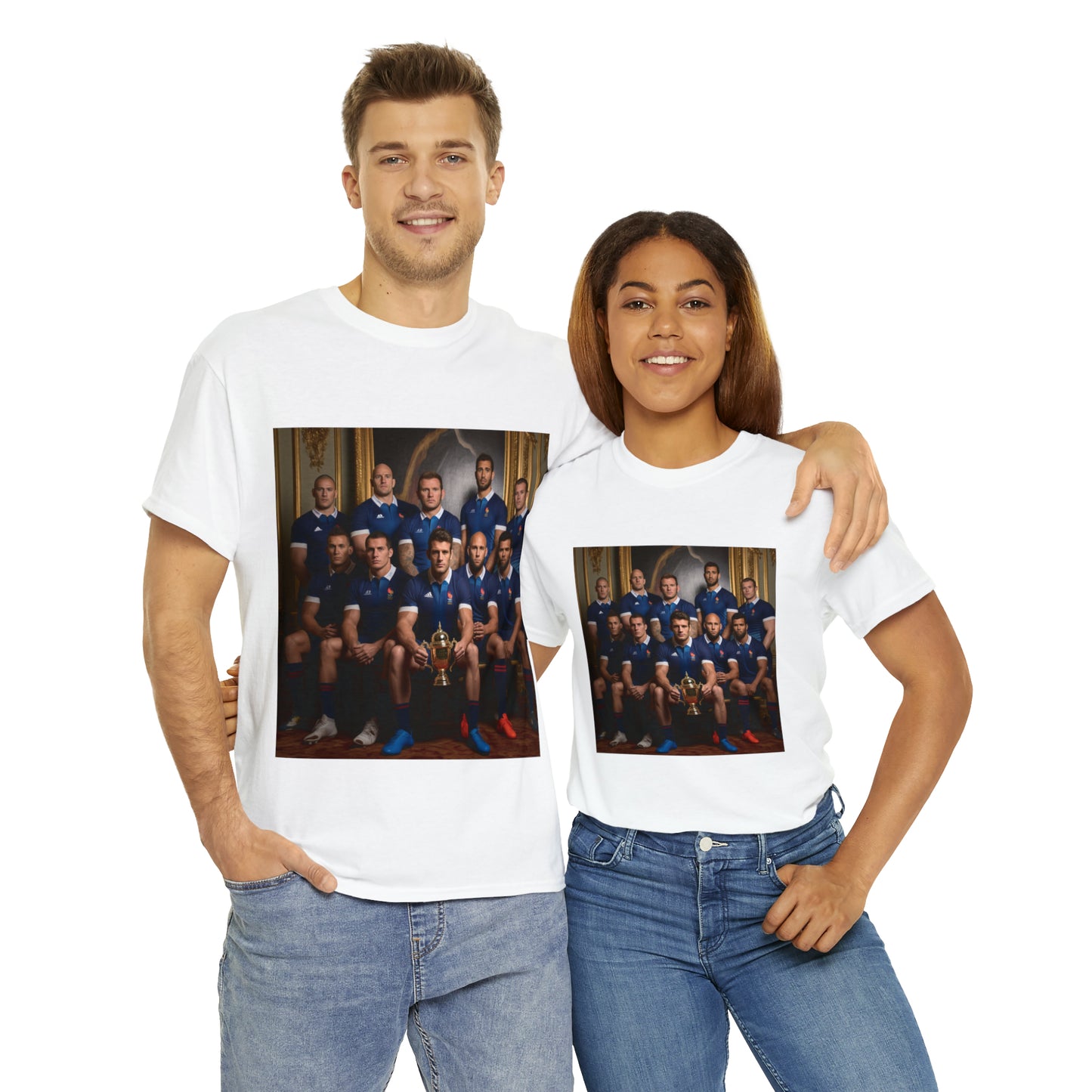 France World Cup Photoshoot - light shirts