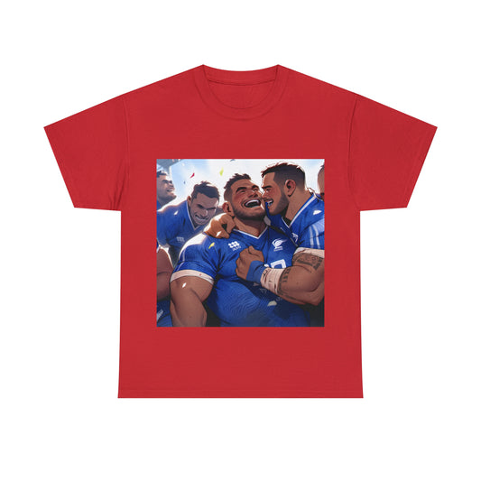 Post Match Samoa - dark shirts