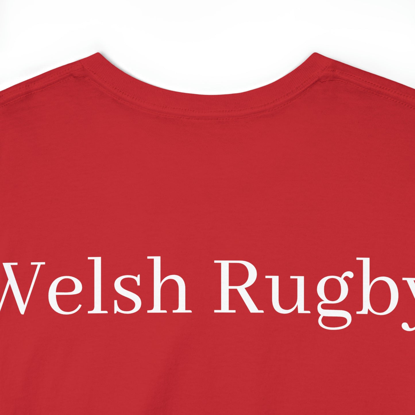 Post Match Wales - dark shirts