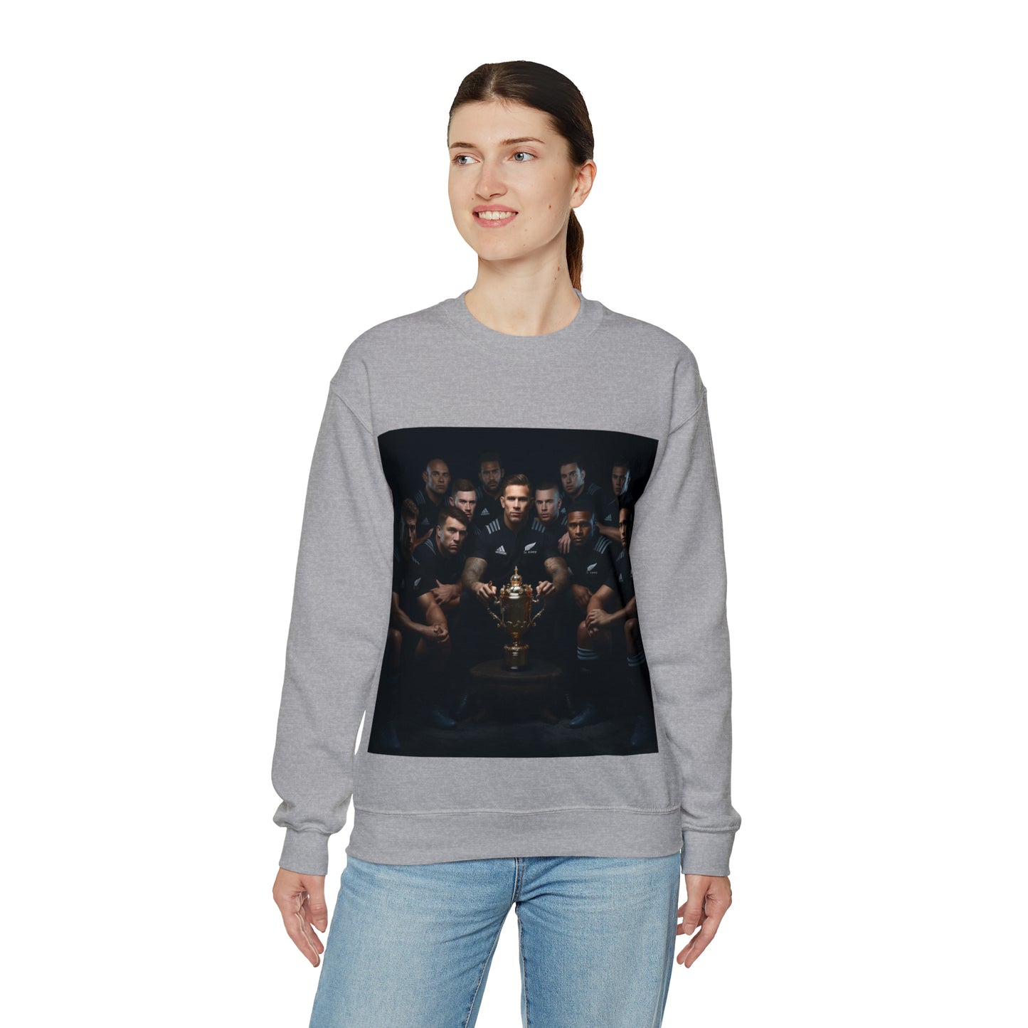 All Blacks Winners Photoshoot - light sweatshirts