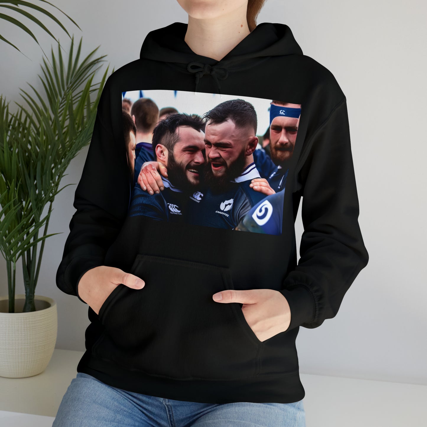 Post Match Scotland - dark hoodies