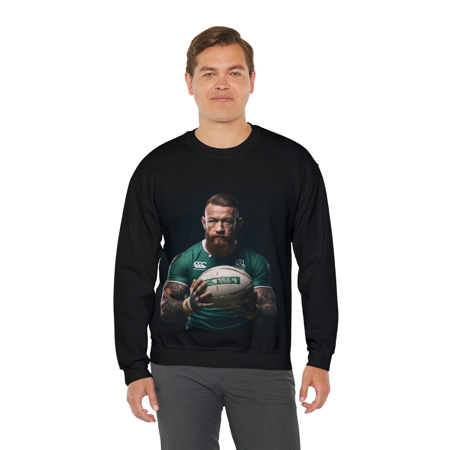 Serious Conor - black sweatshirt