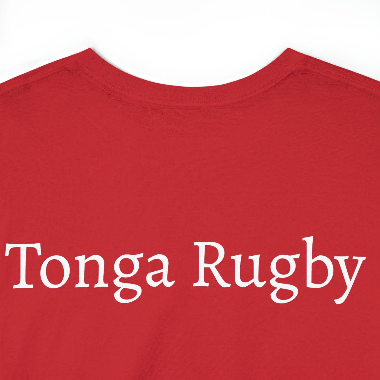 Tonga lifting the RWC - dark shirts