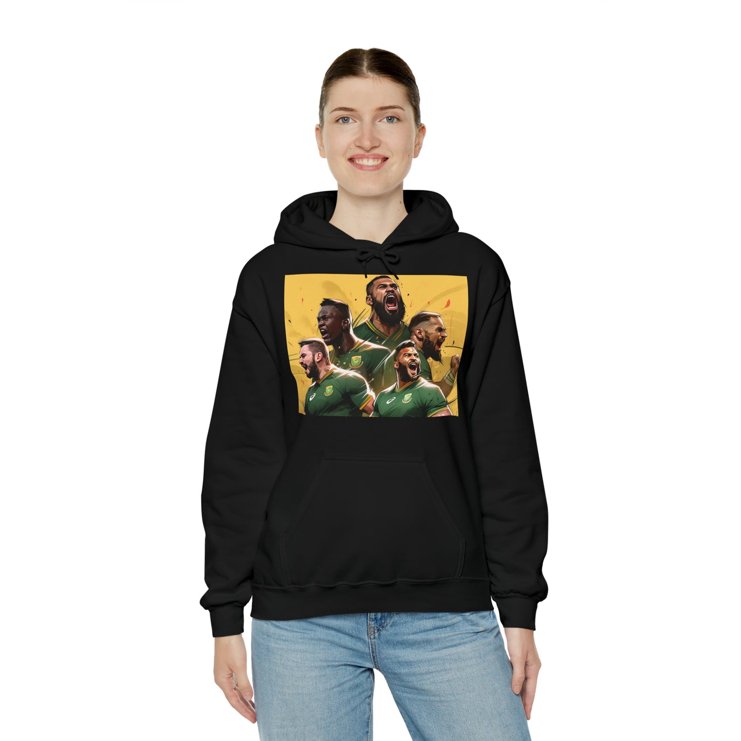 Springboks Celebrating - dark hoodies