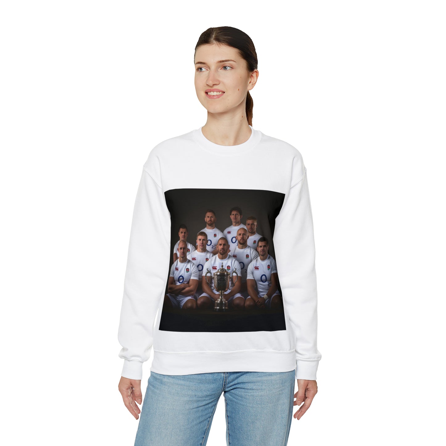 England World Cup Photoshoot - light sweatshirts
