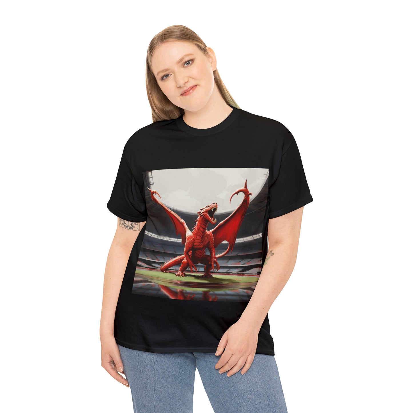 Welsh Dragon - dark shirts