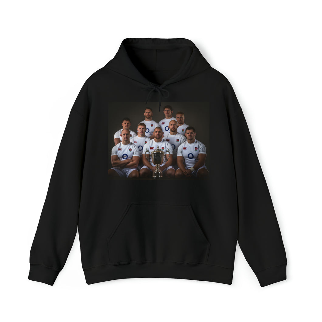 England World Cup Photoshoot - dark hoodies