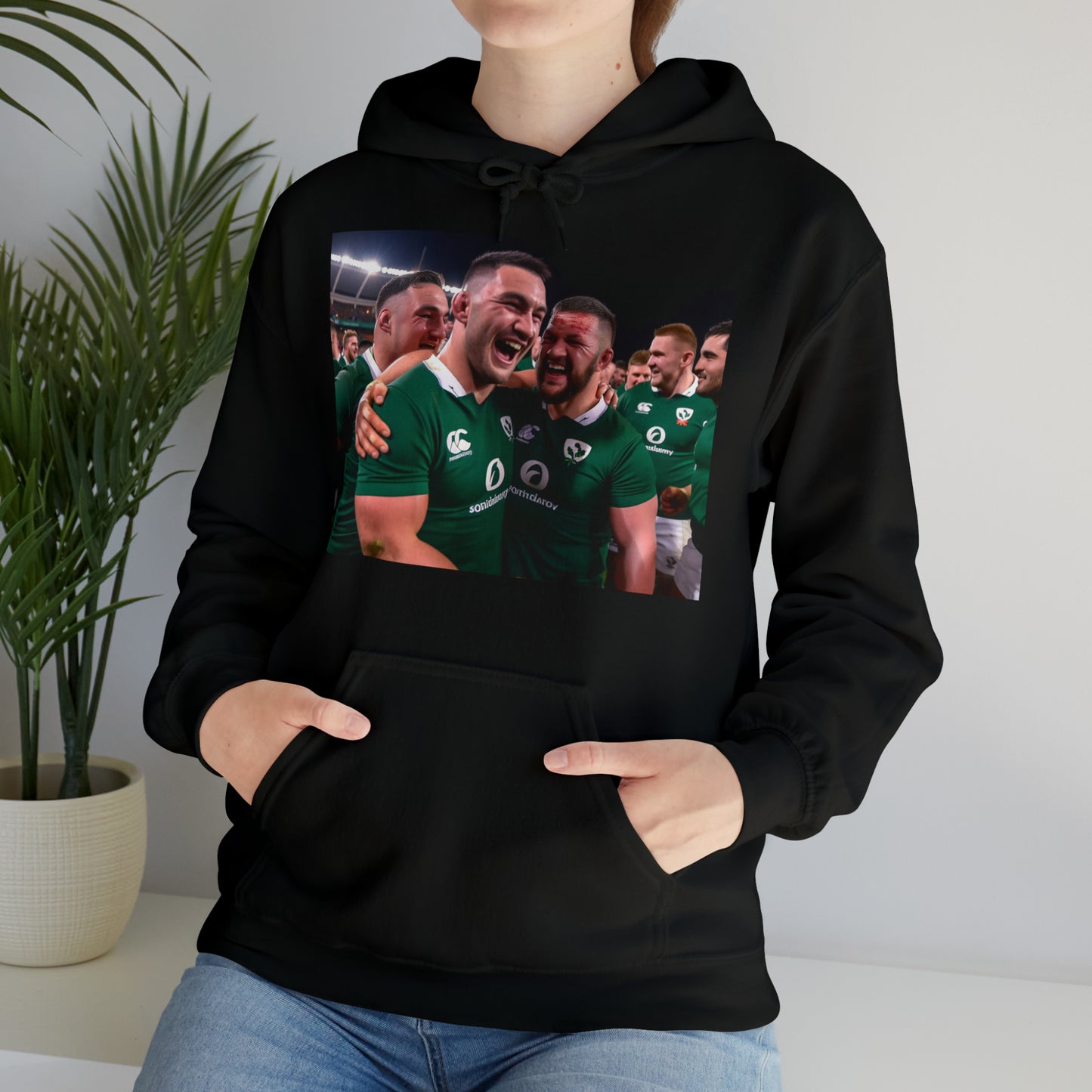 Post Match Ireland - dark hoodies