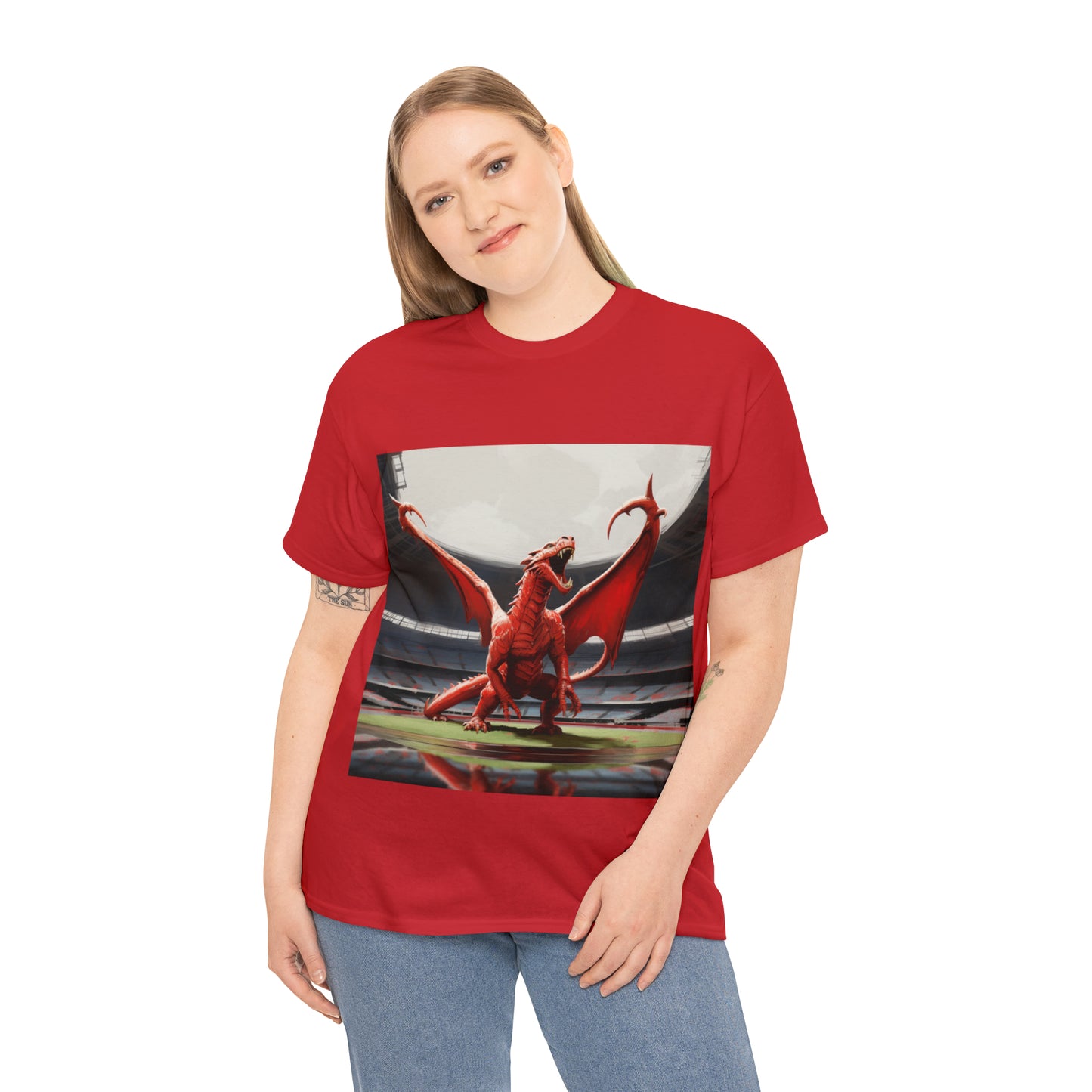 Welsh Dragon - dark shirts