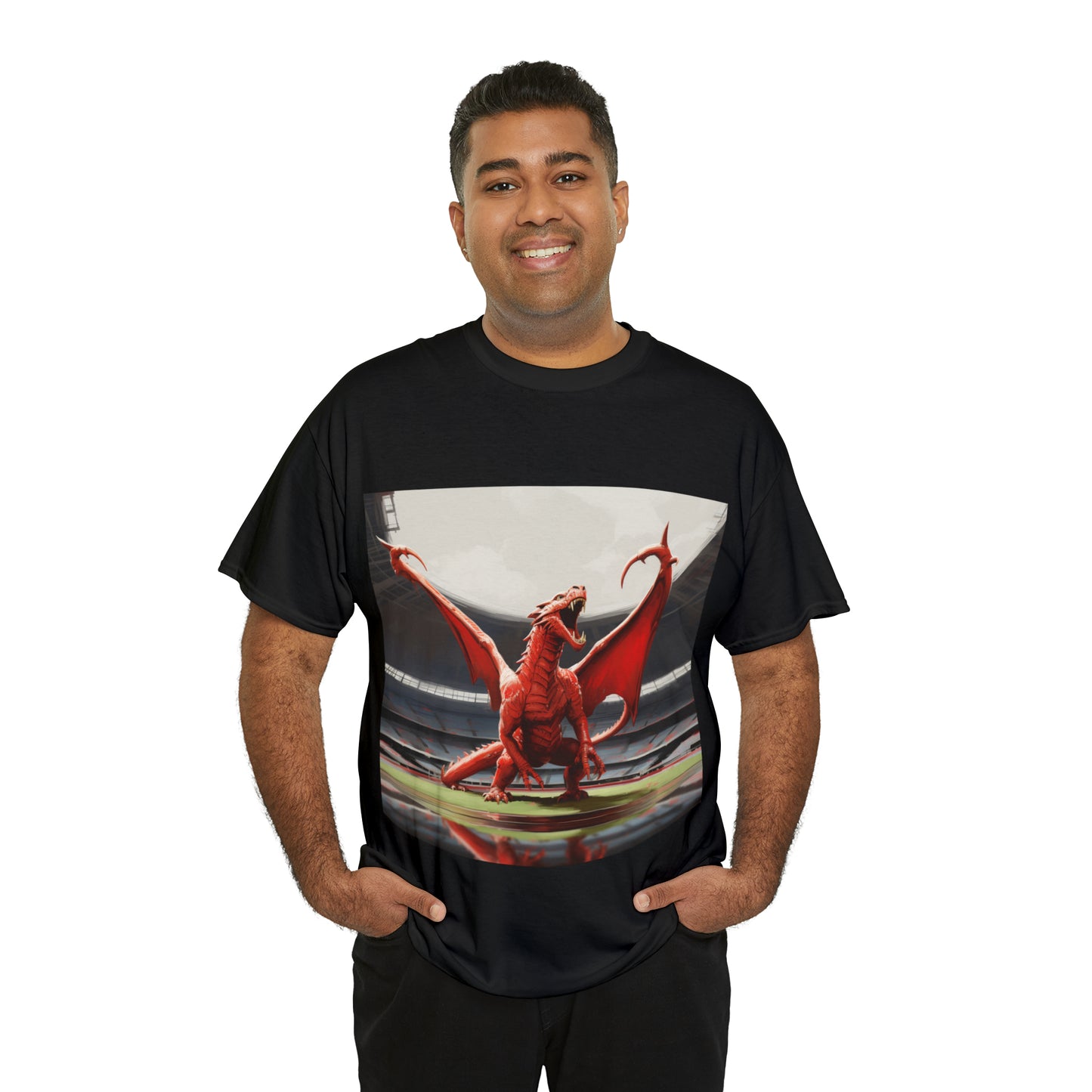 Welsh Dragon - dark shirts