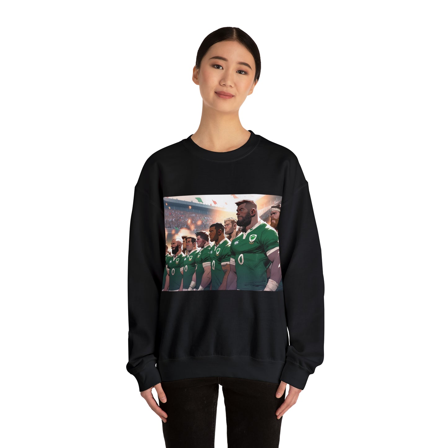 Ready Ireland - black sweatshirt