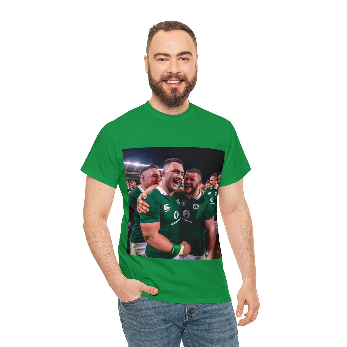 Post Match Ireland - dark shirts