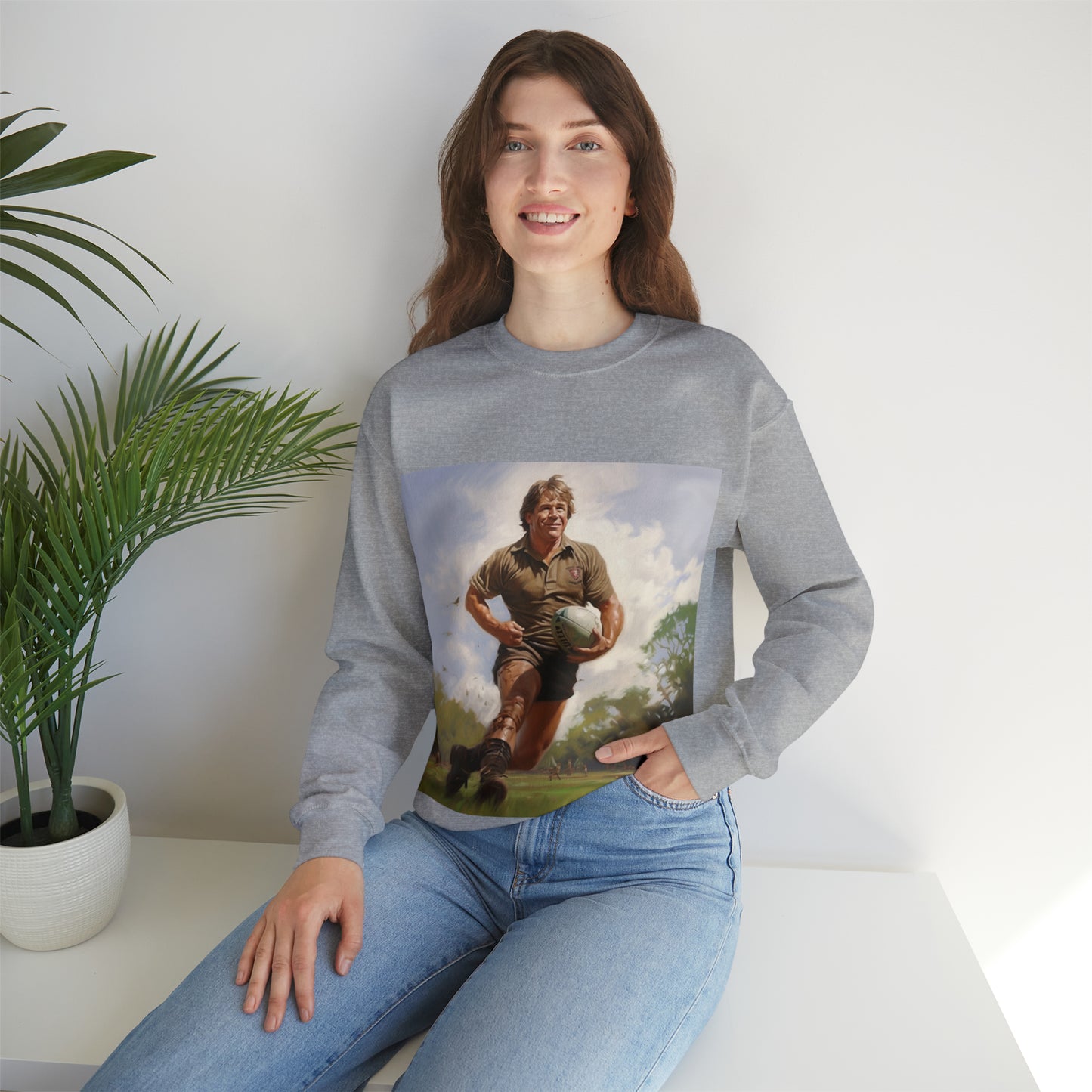 Steve Irwin 2 - light sweatshirts