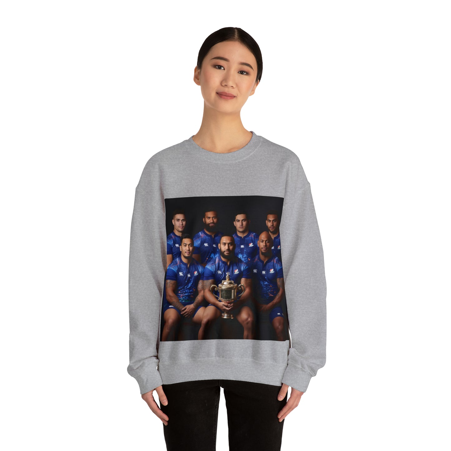 Samoa RWC Photoshoot - light sweatshirts