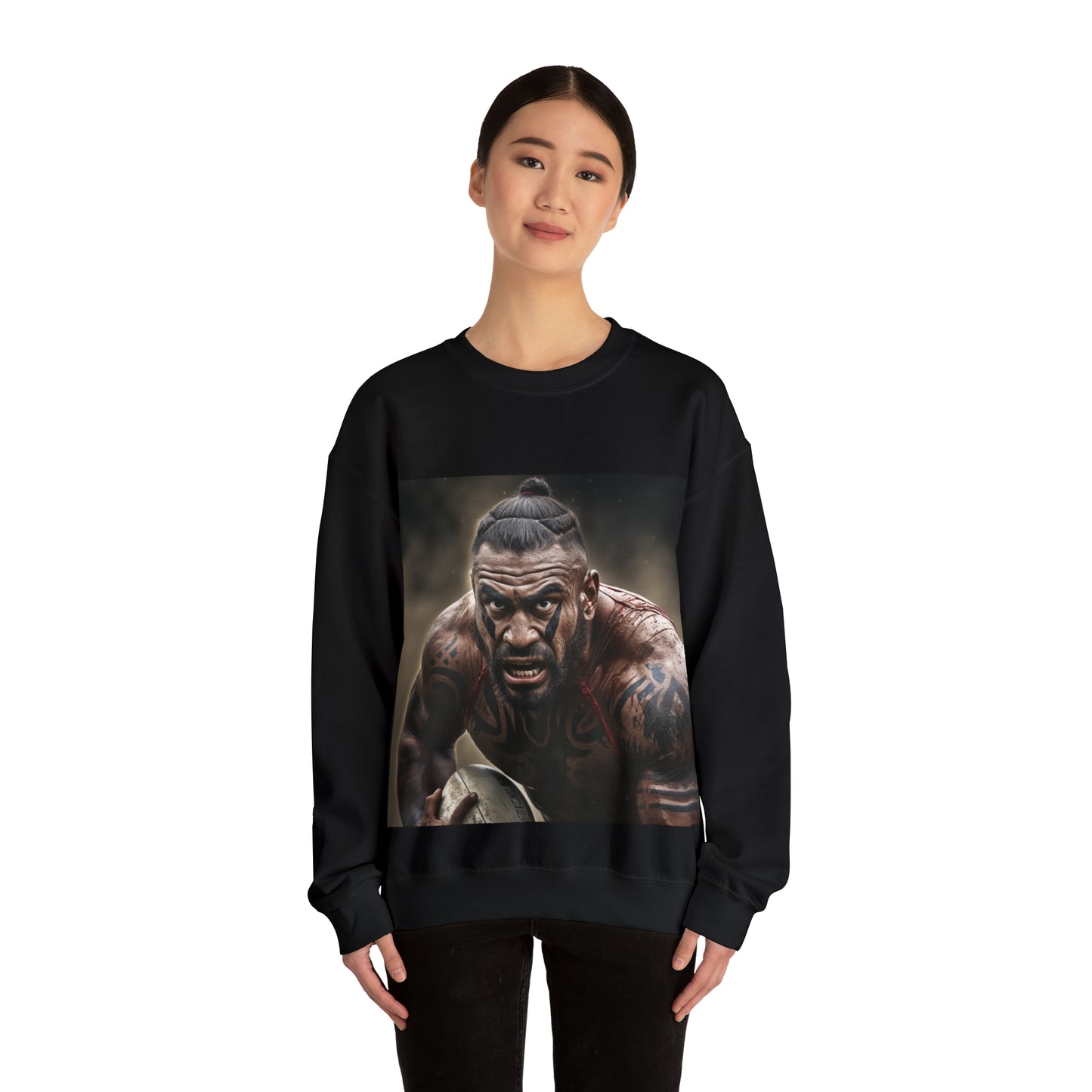 Māori Warrior - black sweatshirt