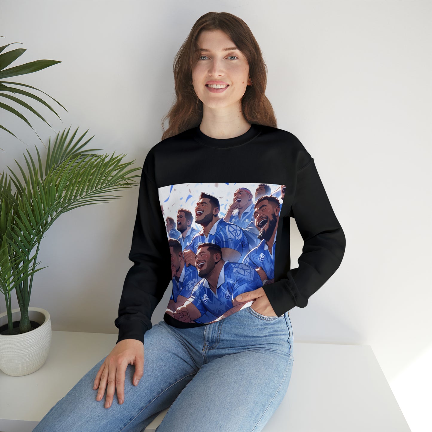 Happy Samoa - black sweatshirt