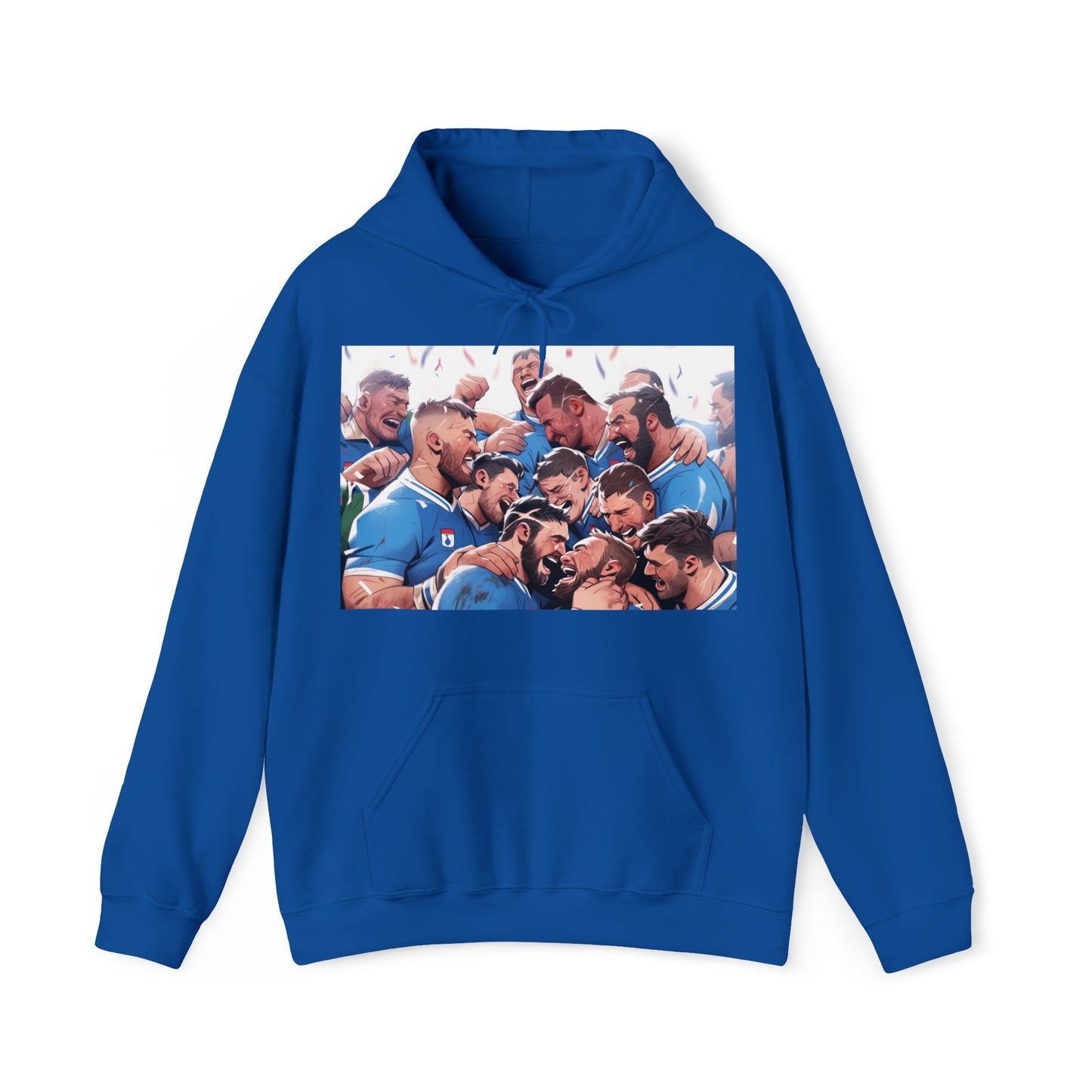 Post Match Italy - dark hoodies