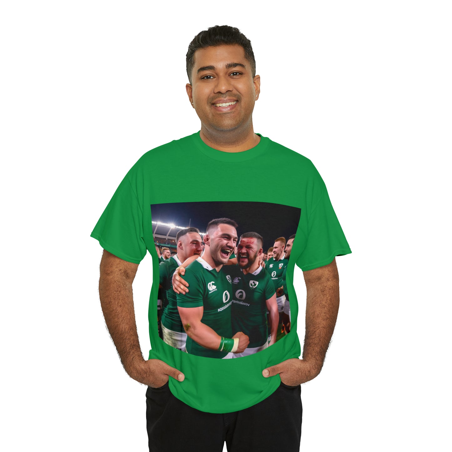 Post Match Ireland - dark shirts