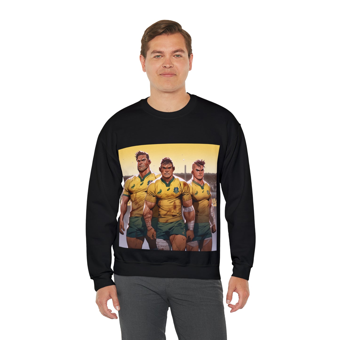 Ready Aussies - black sweatshirts