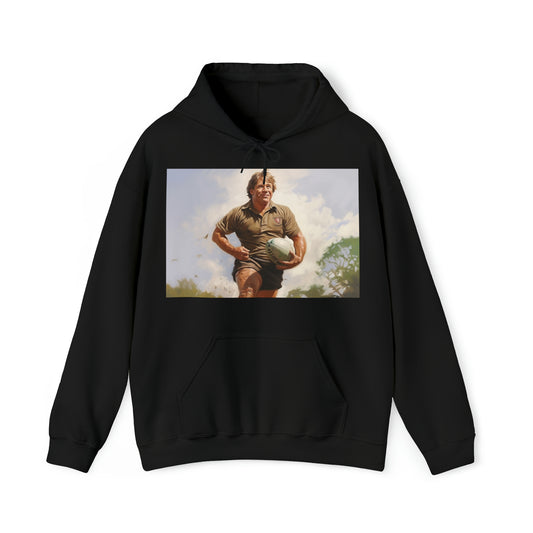 Steve Irwin 2 - black hoodie