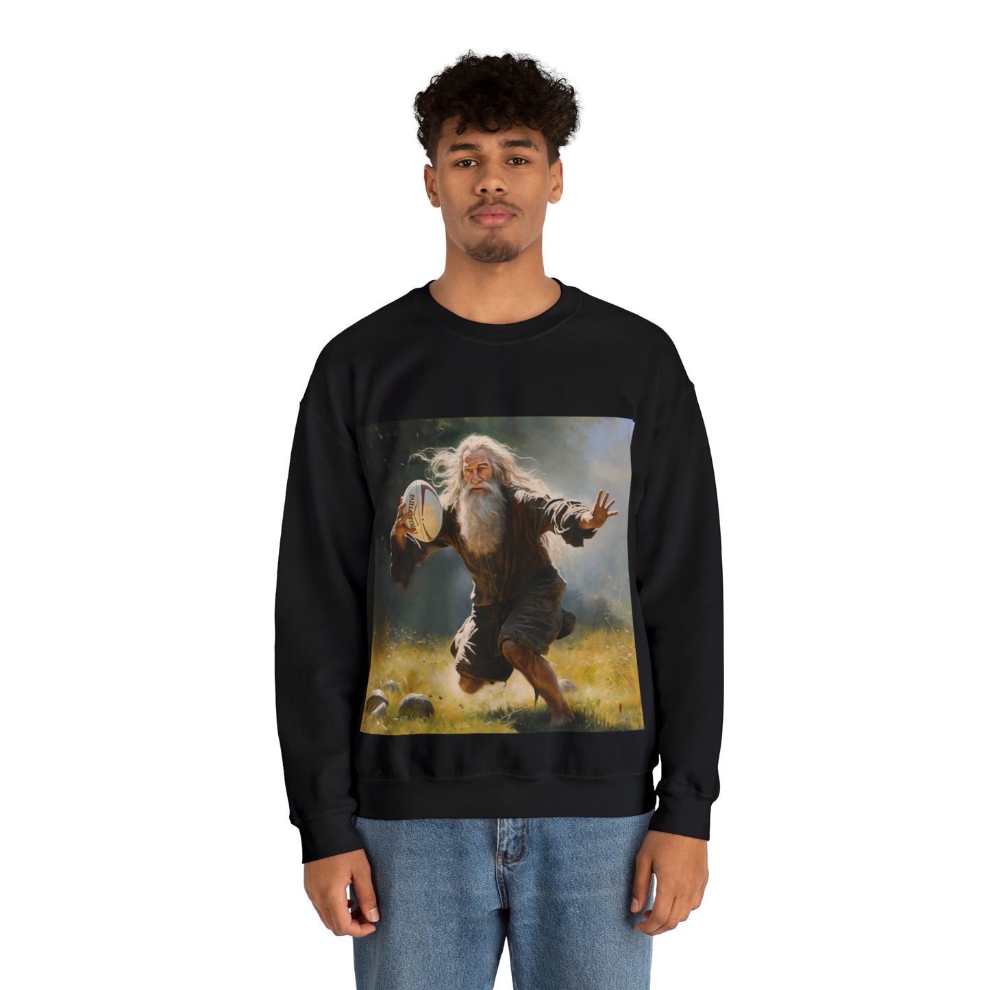 Rugby Gandalf - black sweatshirt
