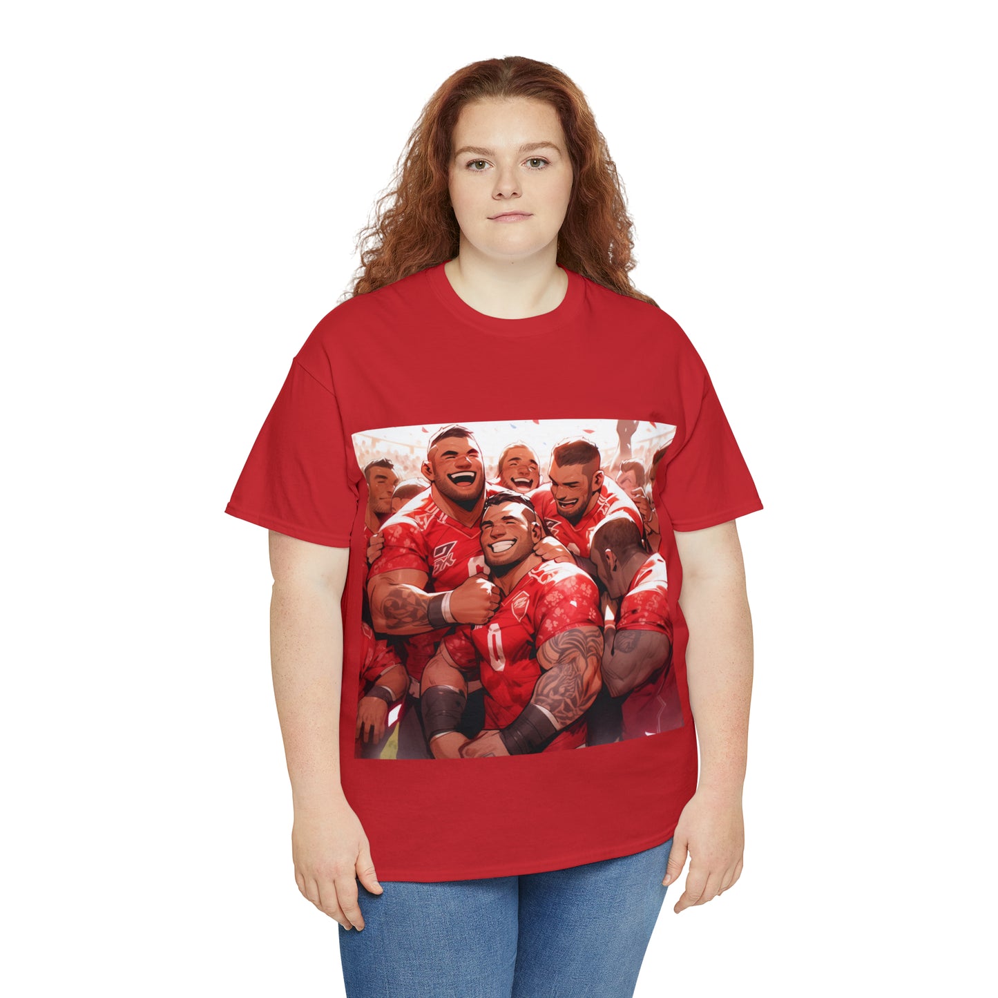 Happy Tonga - dark shirts