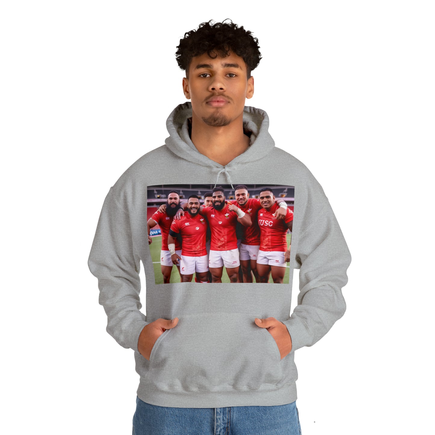 Post Match Tonga - light hoodies