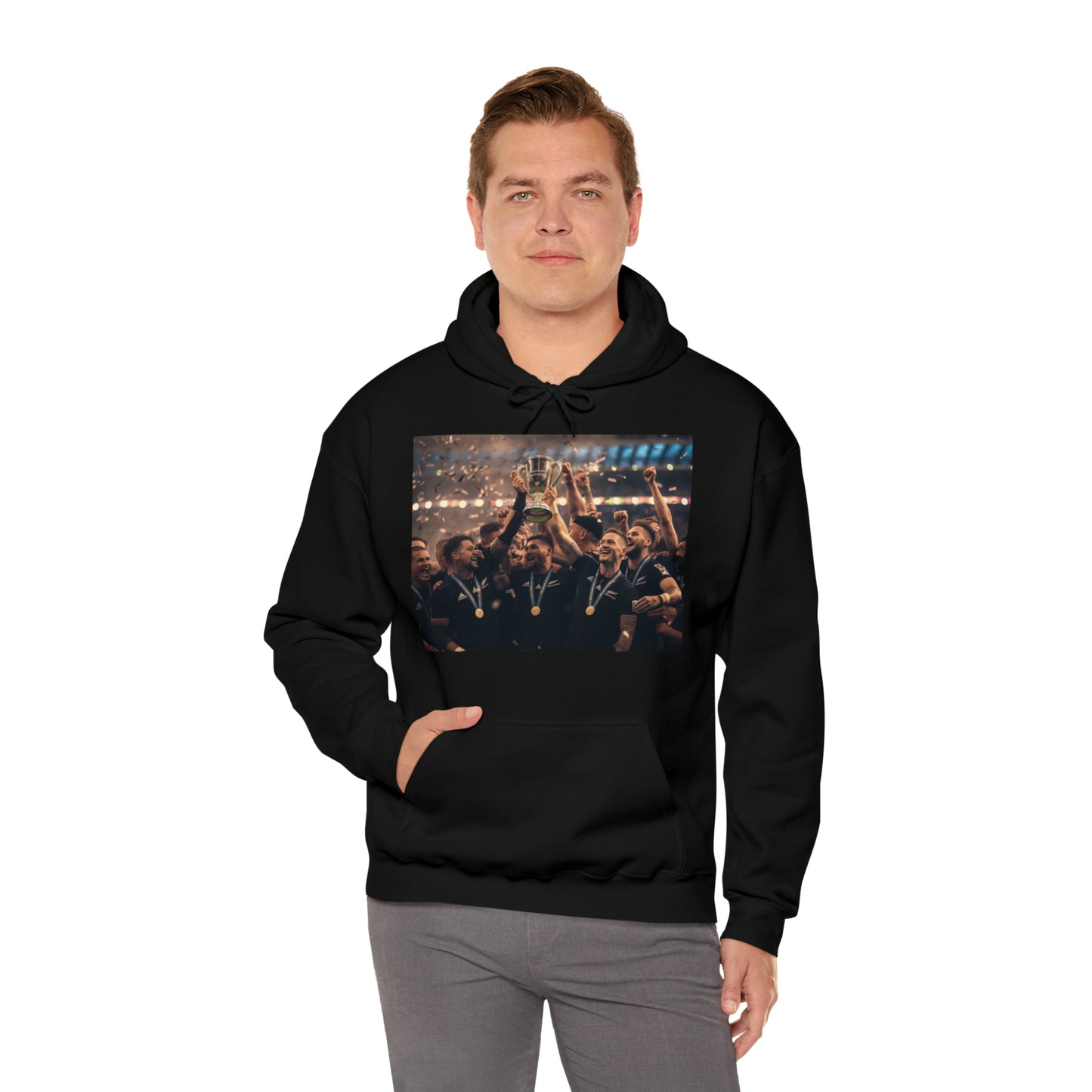 All Blacks World Cup Celebration - black hoodie