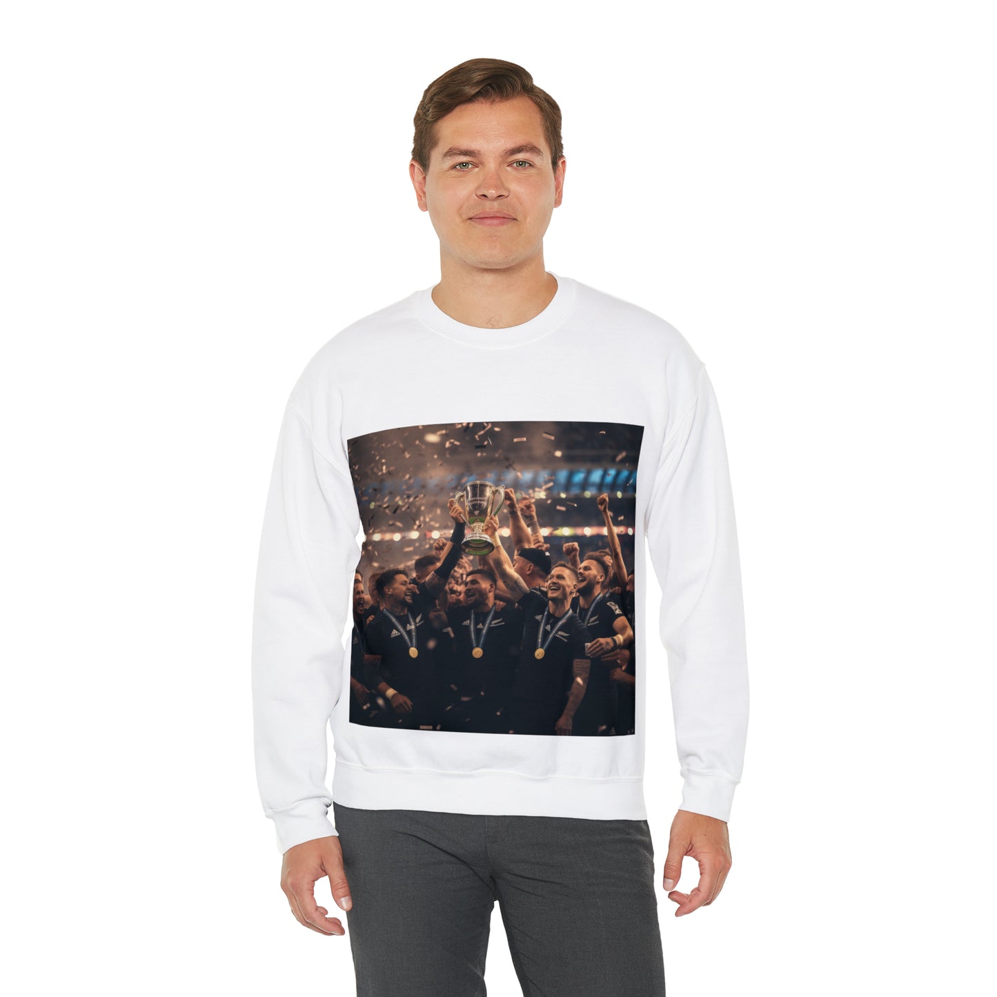 All Blacks World Cup Celebration - light sweatshirts