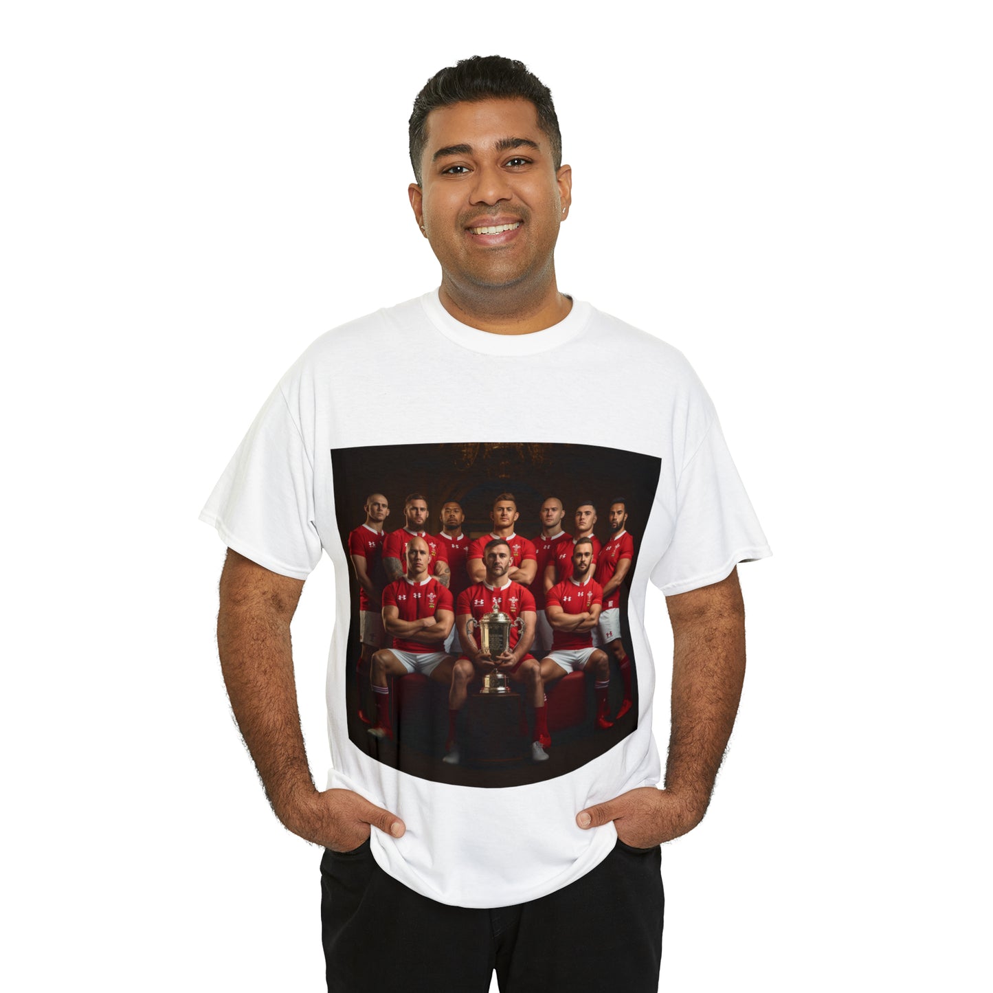 Wales RWC Photoshoot - light shirts