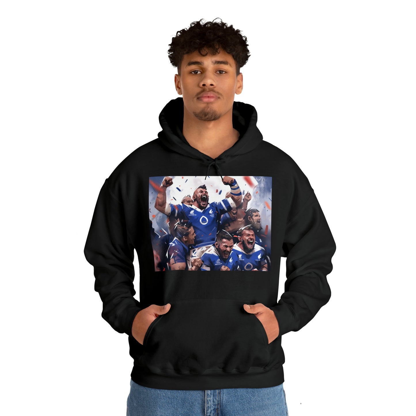 France Celebrating - dark hoodies