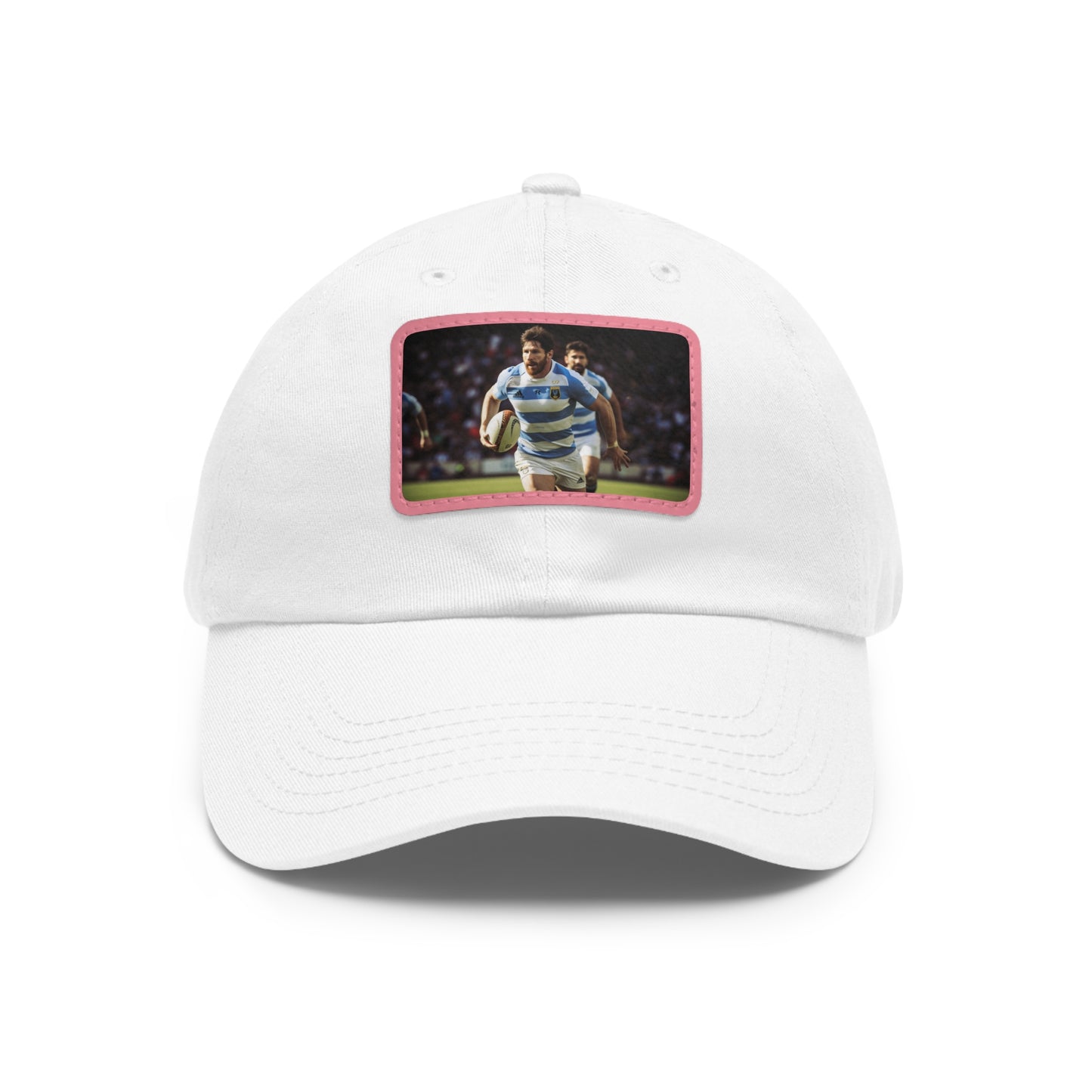 Rugby Messi Rectangle Leather Patch Hat