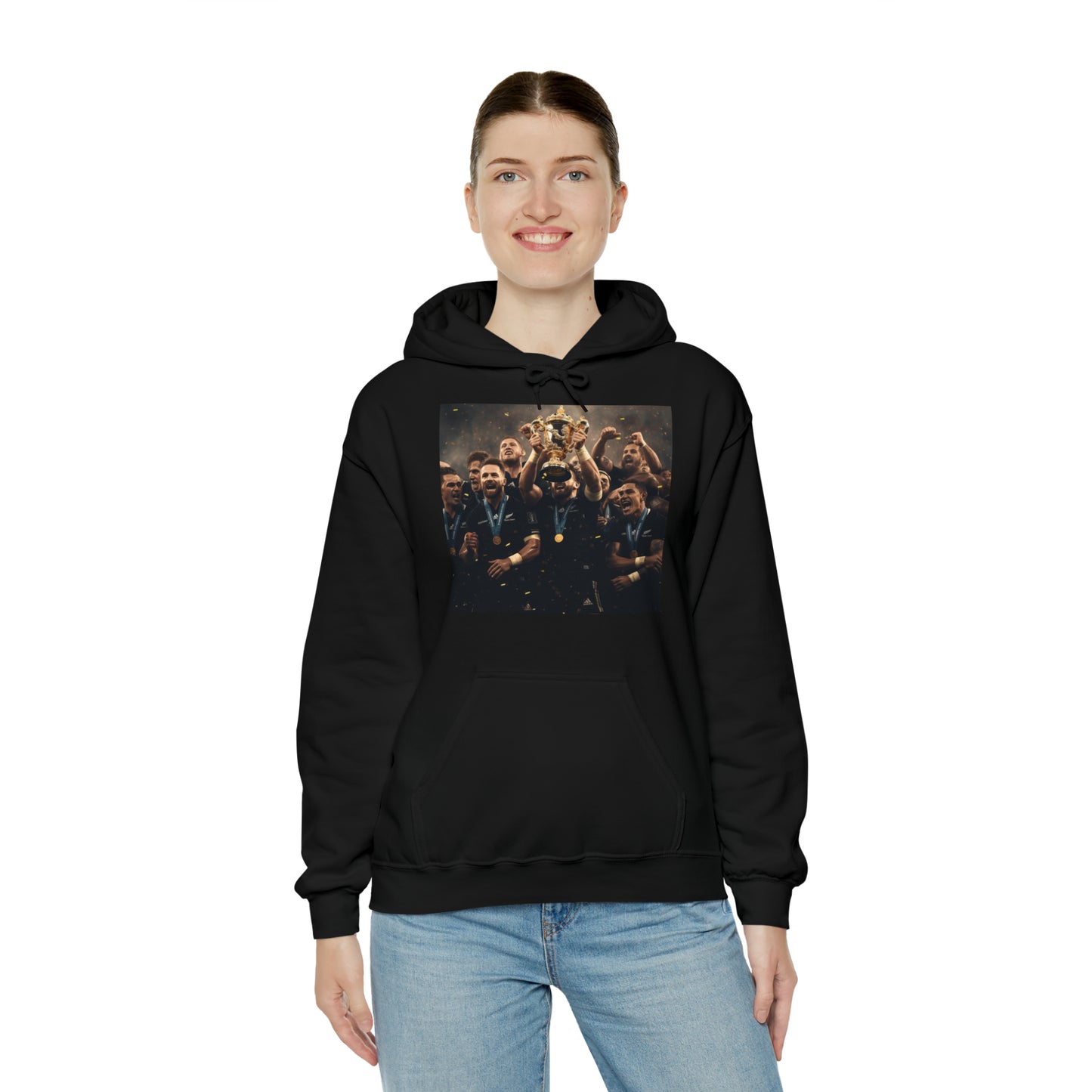 All Blacks World Cup Winners - black hoodie