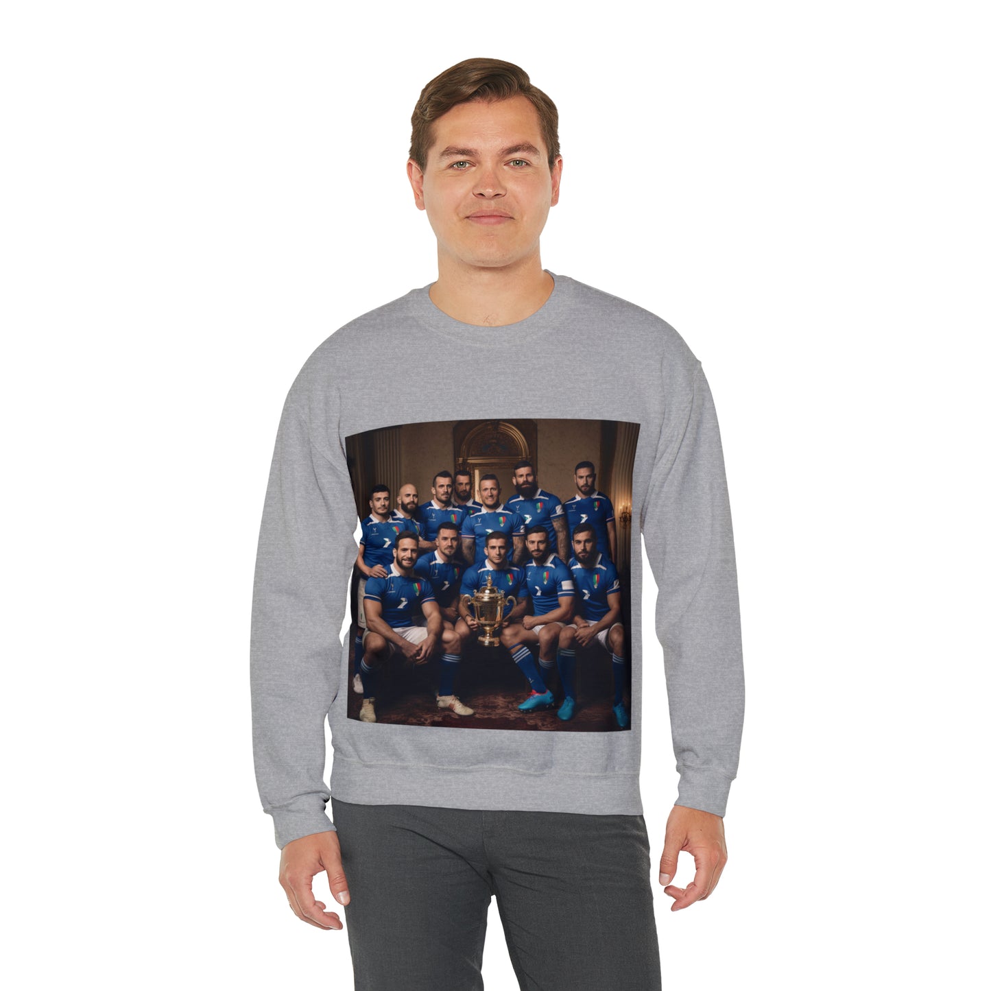 Italy World Cup photoshoot - light sweatshirts