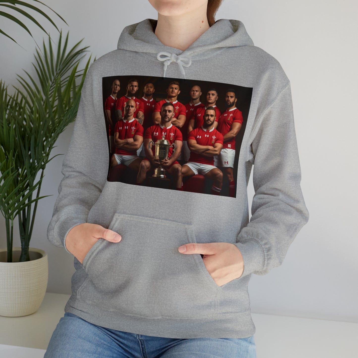 Wales RWC Photoshoot - light hoodies