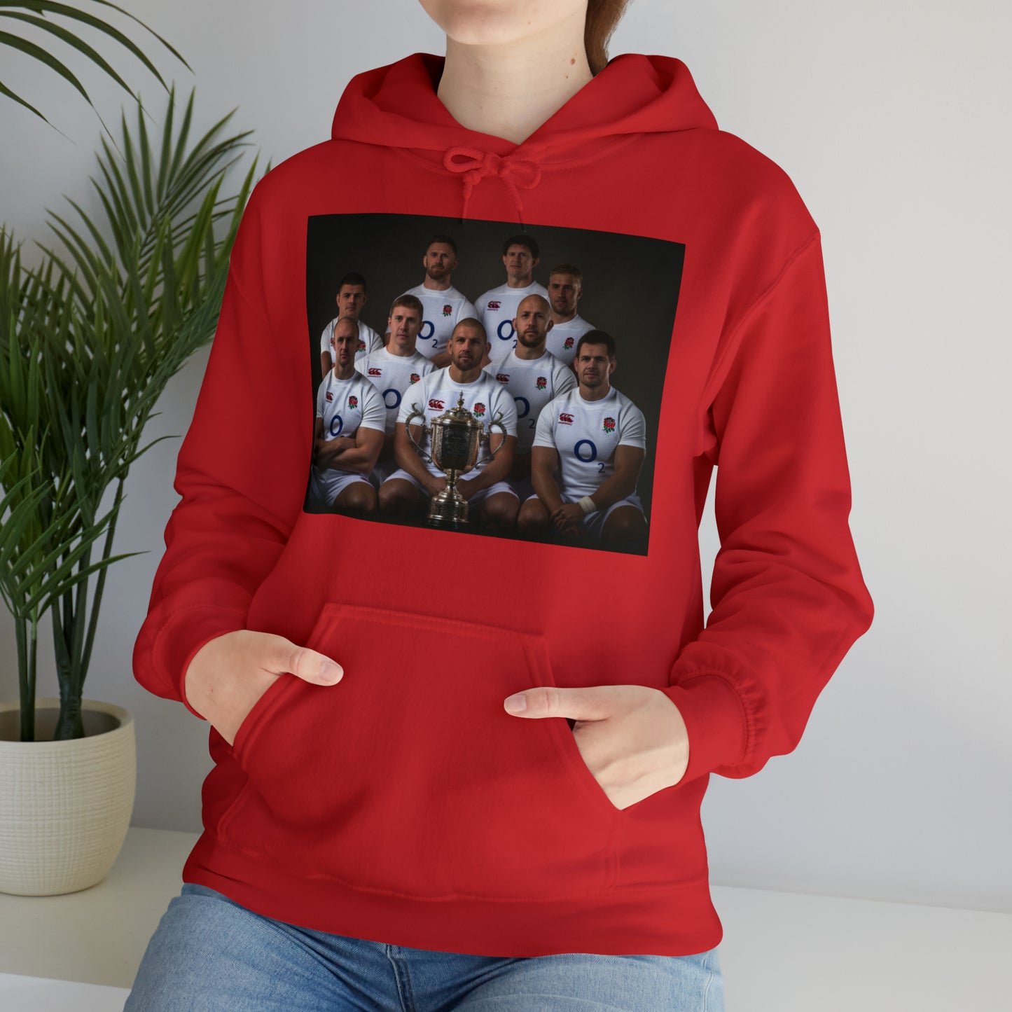 England World Cup Photoshoot - dark hoodies