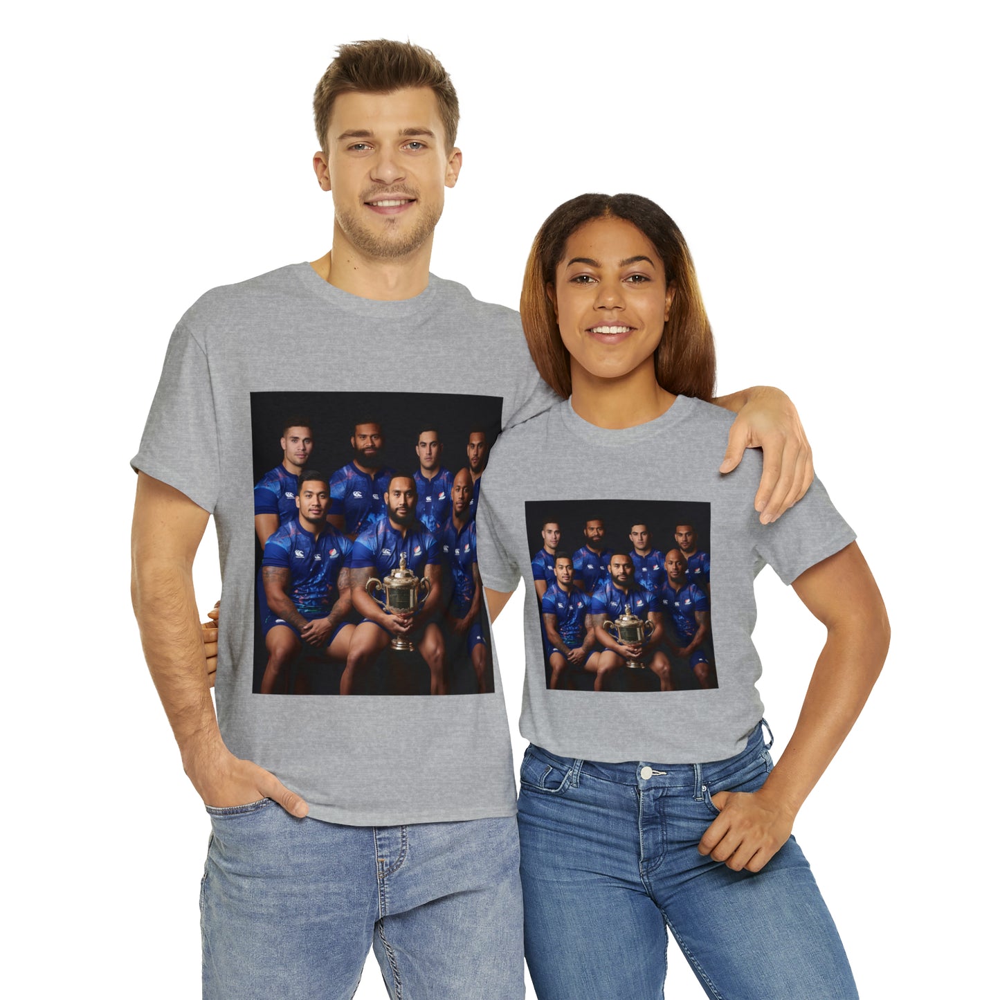 Samoa RWC Photoshoot - light shirts