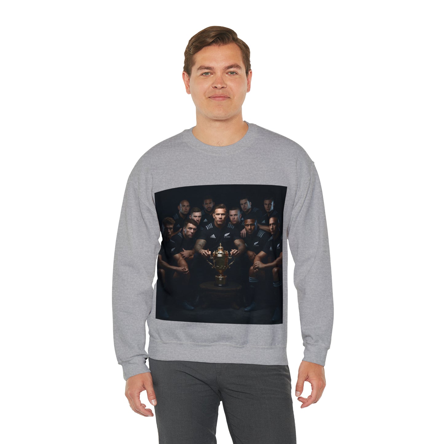All Blacks Winners Photoshoot - light sweatshirts