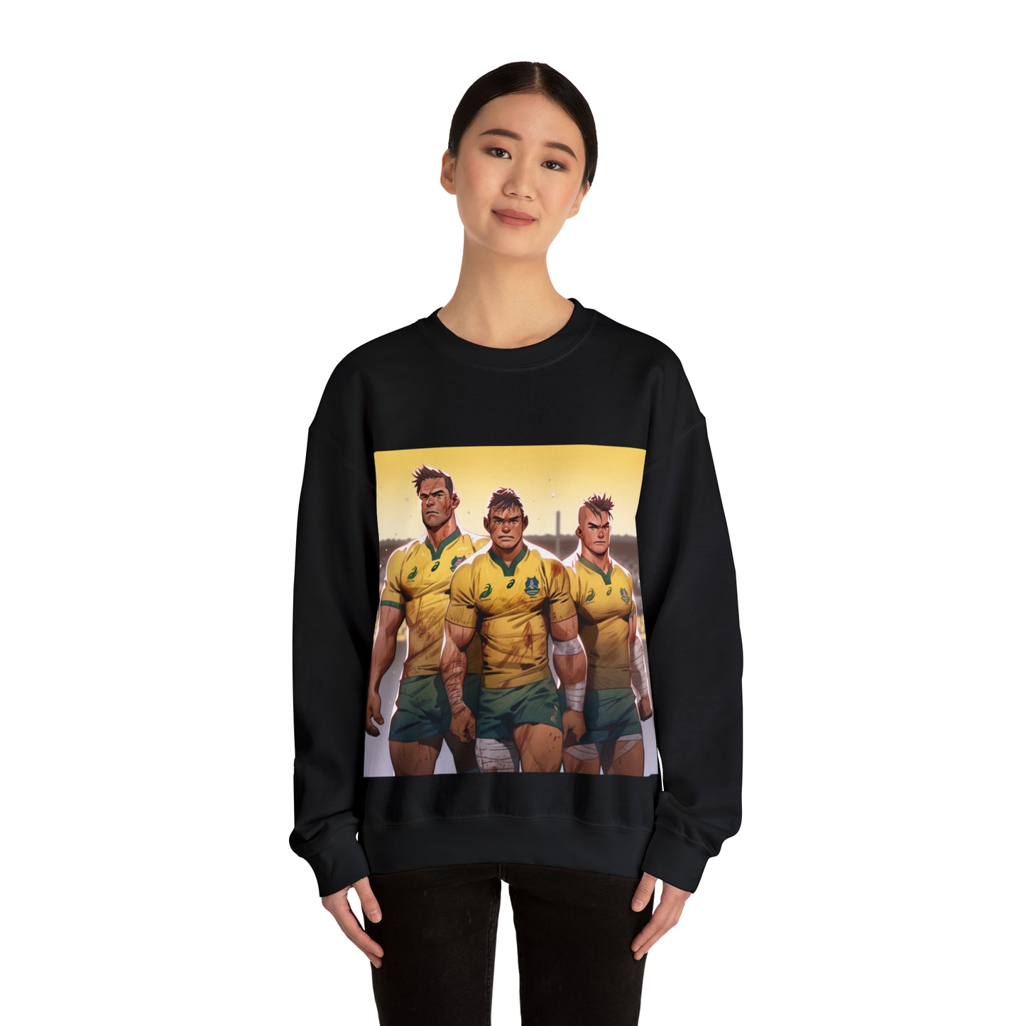 Ready Aussies - black sweatshirts